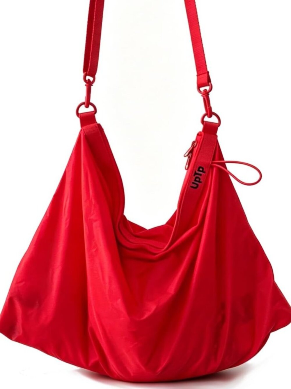 Foldable Crossbody Reusable Grocery Bag - Eco-Friendly Travel & Gym Tote